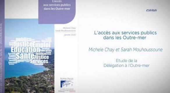 La dernière étude du CESE : "L'accès aux services publics dans les Outre-mer"