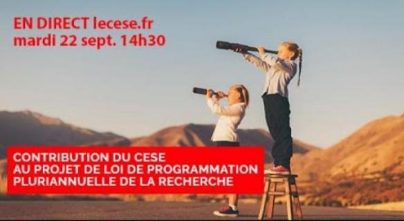 Projet de loi de programmation pluriannuelle de la recherche et Haut Commissariat au plan