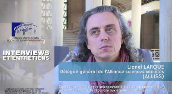 Questions à Lionel LARQUE (ALLISS) - Dialogues sciences-société