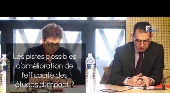 Questions à David SARTHOU (SGG) - études d'impacts