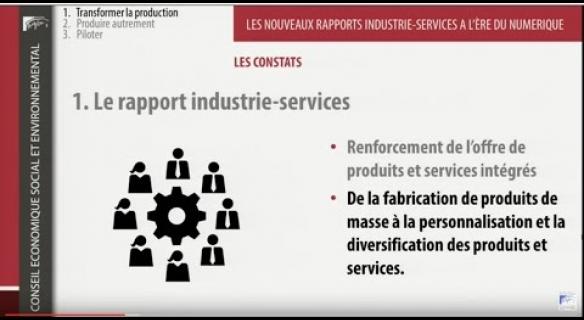Séance du 13-10-2015 : Les nouveaux rapports industrie-services à l’ère du numérique