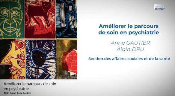 Parcours de soin en psychiatrie : l'avis du CESE adopté !