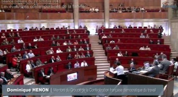 Revoir la séance du 22/10/2013 : Les évolutions contemporaines de la famille