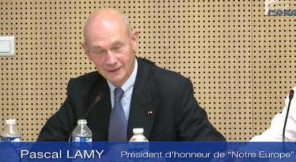 Audition de M. Pascal LAMY (Notre Europe)