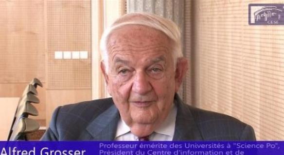 Questions à Alfred Grosser