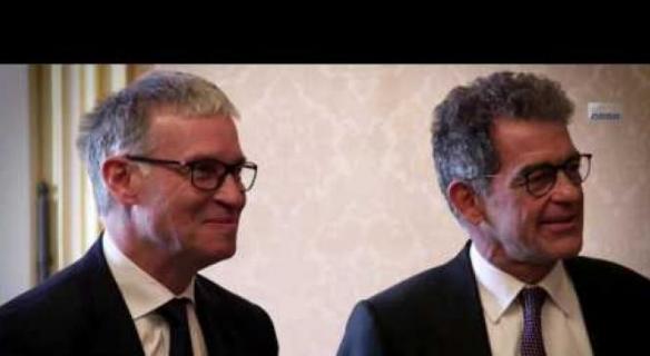 Entretien du Président du CESE, Patrick Bernasconi, avec le Premier ministre, Bernard Cazeneuve